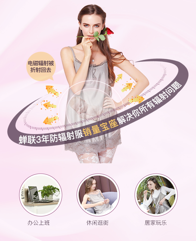 孕妇防辐射服主要防御的是电磁辐射