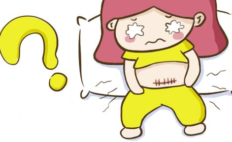 剖腹产后用力吸肚感觉到痛