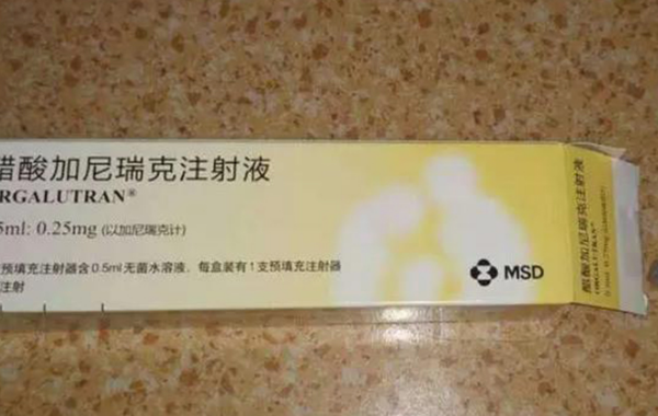打醋酸西曲瑞克到取卵