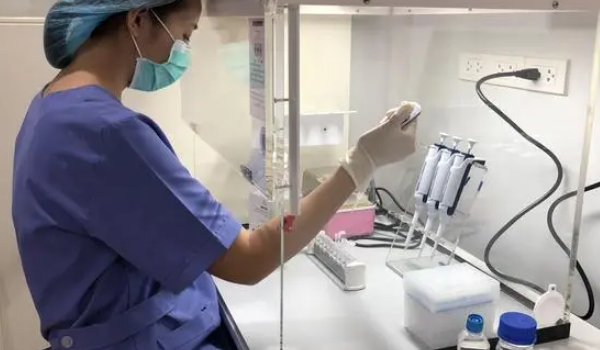 穿刺取精做试管的情况